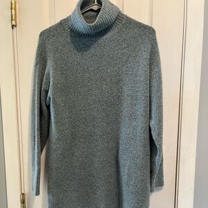 Zara Girls/Woman’s Small Green Turtleneck Sweater Dress Sz 13-14 cm 164 read